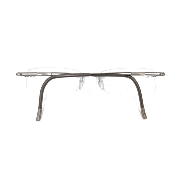 Silhouette Titanium Brown Rimless Eyeglasses Frames 19 140 Austria Men Women - Picture 11 of 13